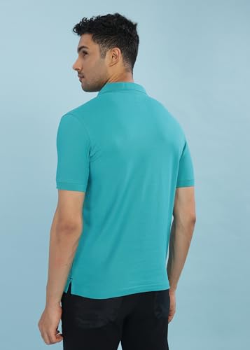 Image of Force NXT Polo Neck T-Shirt for Men Pack of 1 | Regular Fit T-Shirt for Men | Premium Super Combed Rich Cotton Polo Shirt | Men's Ultra Soft Half Sleeve T-Shirt