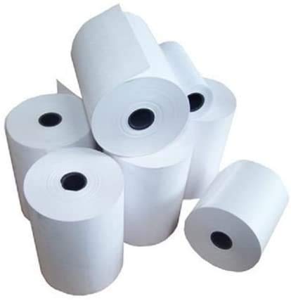 80mm x 80 mm Thermal Paper Till Rolls- Machine Till Rolls, Credit Card Rolls,PDQ Cash Register Receipt (200)