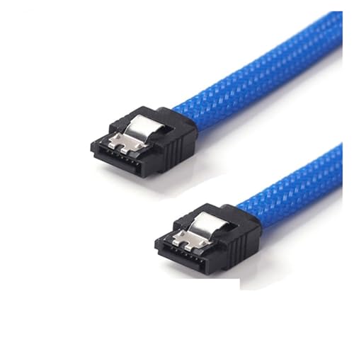 Cable de datos SATA 3.0 III de 50 cm con funda de nylon miniatura 5