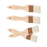 Photo Gallery alipis 4pezzi pennello da cucina in legno per barbecue cottura salse uova cottura al forno grigliate utensili per alimenti pulizia facile Photo Gallery alipis 4pezzi pennello da cucina in legno per barbecue cottura salse uova cottura al forno grigliate utensili per alimenti pulizia facile