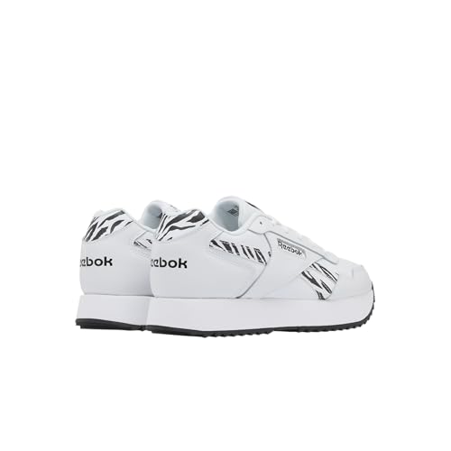 Reebok Women's Glide Ripple Double Trainers, White / Black, 11