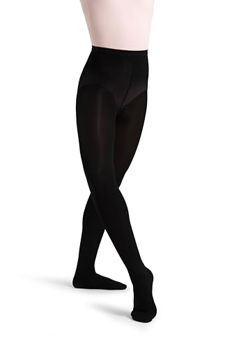 Image of Capezio Girls 7-16 Ultra Shimmery Footed Tights
