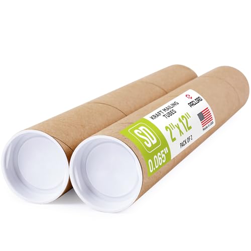 Tube d'expédition carton pour ranger vos posters d'art et plans d'architecte