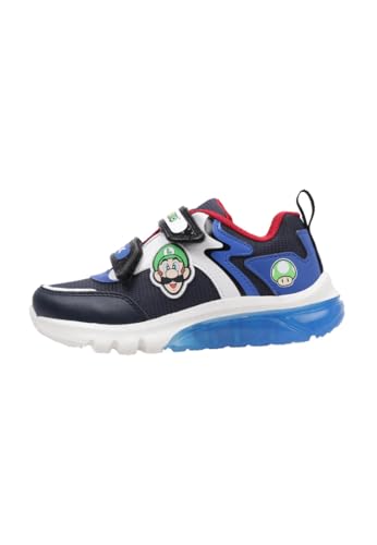 Geox J CIBERDRON Boy I, Scarpe da Ginnastica, Navy/Royal, 35 EU