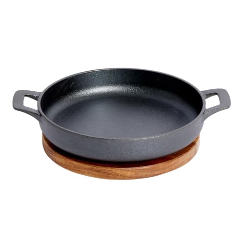Milk Street 7.5-Inch Everyday Pan with Trivet Versatile Pre-Seasoned Nonstick Cookware for Stovetop to Table