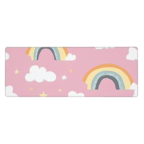 Tapis de souris de jeu 80x30cm pour stabiliser votre clavier et éliminer les glissements