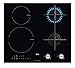 AEG HD704163NB Piano cottura misto Gas e Induzione, 60 cm, funzione Stop & Go, sicurezza bambino