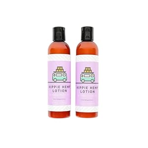 Hippie Hemp Lotion For Women & Men – Perfect Moisturizing Cream For All Needs With Pure Herbal Extracts, Hemp Lotion For…