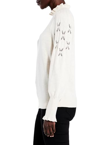 Image of NIC+ZOE Women's Pointelle Pip Sweater