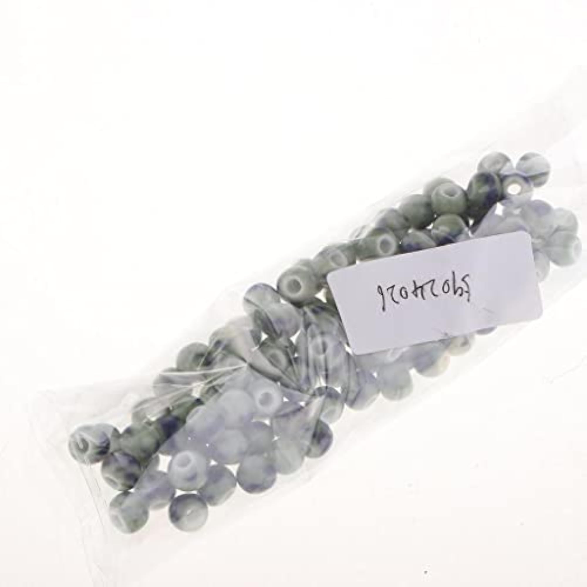 100x 8mm Loose Ceramic Beads Charms for Jewelry Making