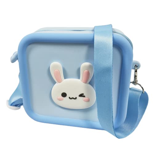 TOYOGO Bolsa para cámara de niños, bolsa portátil para niños, accesorios para cámara digital para niños, para niñas y niños a partir de 3, 4, 5, 6, 7 + años (azul) Cover