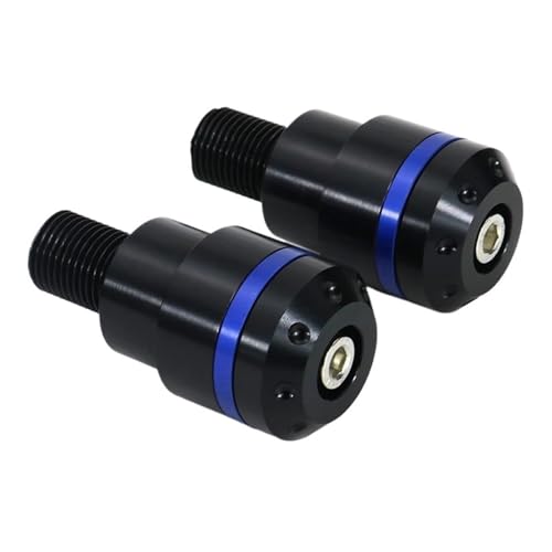Bouchons d'extrémité de guidon moto bleus pour FZR 1000 et TDM 850