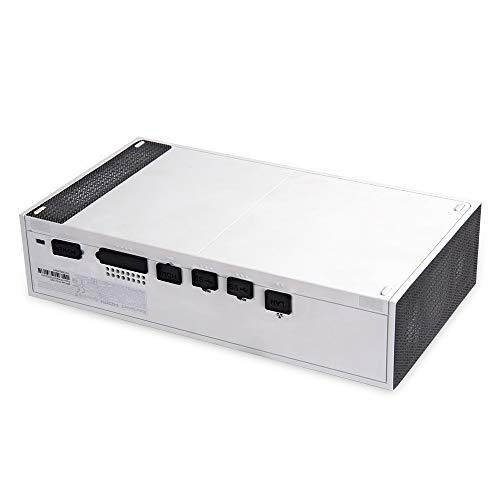 Gotruth Series S 7 Silicone Dust Plugs And 4 Pvc Meshs Set,Usb Hdmi Lan Power Cd-Driver Interface Anti-Dust Cover Dustproof Plug For Xbox Series S Console Accessories-11Pcs (Xbox Series S, Black 2) #TOP6