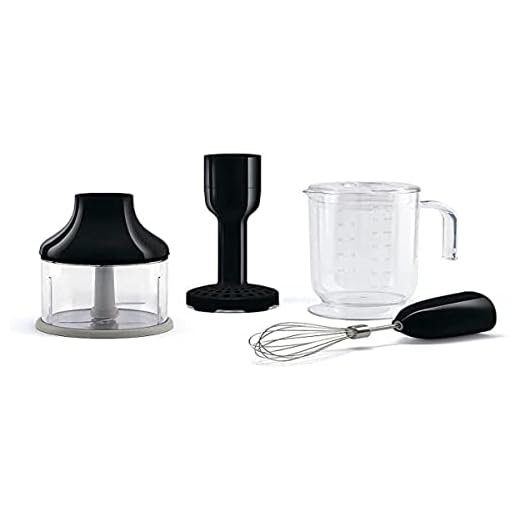 Smeg HBAC01BL - Accesorio para batidora de mano (acero inoxidable 18/8, 500 ml)