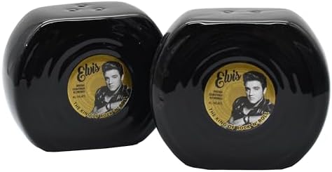 Elvis Presley Records Salt & Pepper Shakers - Mid-South Products image 3