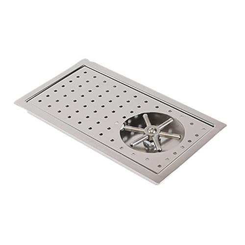 YJSG Cup Rinser, Drip Tray Glass Rinser for Sink, Coffee and Wine Glass Rinser, Bar and Cafe Cup Washing Equipment (13.4X7.5X1inch)