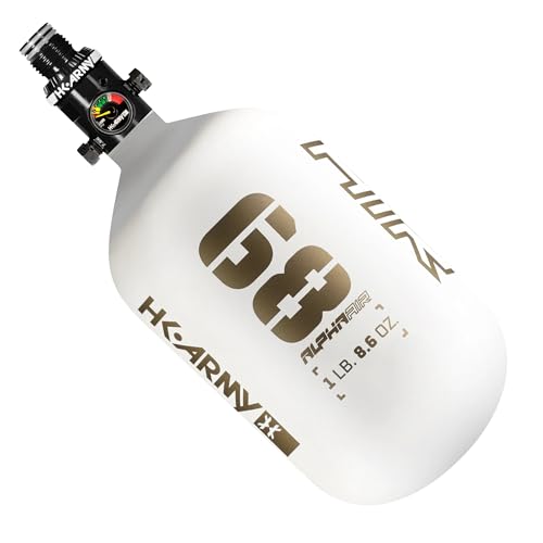 Image of HK Army HPA Paintball Tank - Lightweight Alpha Air Carbon Fiber Compressed Air Tank - 15ci /48ci /68ci /77ci /88ci /99ci - 4500 psi