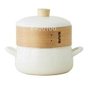 ミモザ　陶器製 クリーム色 蒸し器 せいろ ミモザ 陶器製 クリーム色 蒸し器 せいろ せいろ 蒸し 皿 陶器