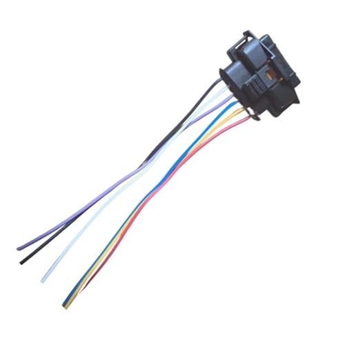 Conector de bobina de encendido de 6 pines para reparar el cableado deteriorado del motor