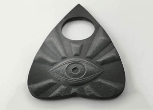 Planchette mit All-Seeing Eye-Design. Zur Verwendung mit Ouija-Brett, Sprechbrett, Halskette, Schmuck