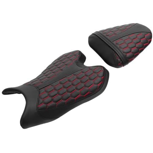 Asiento de motocicleta delantero y trasero negro para YZF R6 de 2008 a 2016