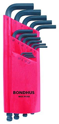Bondhus 10995 Set Of 15 Balldriver L-Wrenches, Proguard Finish, Sizes 1.27-10Mm #TOP2