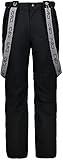 CMP Herren Wattierte PFC Free 10000 Skihose, Nero, 27