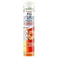 equilibra Integratori Alimentari, Più Vitamine e Minerali, Integratore Multivitamine con 12 Vitamine e 6 Minerali per Efficienza e Vitalità, Gusto Lemon Lime, 20 Compresse Effervescenti