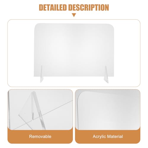 5 Pizarras Acrílicas Transparentes de alta durabilidad y borrado limpio para mesa 6