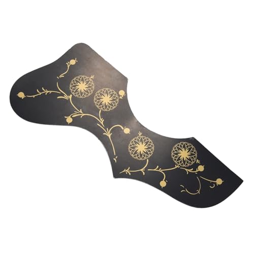 Pickguard guitare acoustique style EJ200 noir en forme de moustache