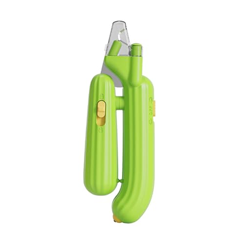 Image of Cactus Shaped Cat Nail Clippers - Durable, Ergonomic Pet Grooming Tool for Cats & Kittens - Safe, Sharp, and Comfortable Claw Trimmer(Green)