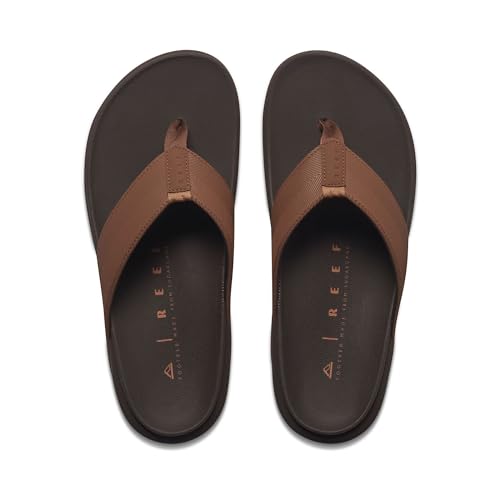 Image of Reef Raglan Men's Flip Flop Sandal, Soft & Supportive Footbed, Water Friendly Straps