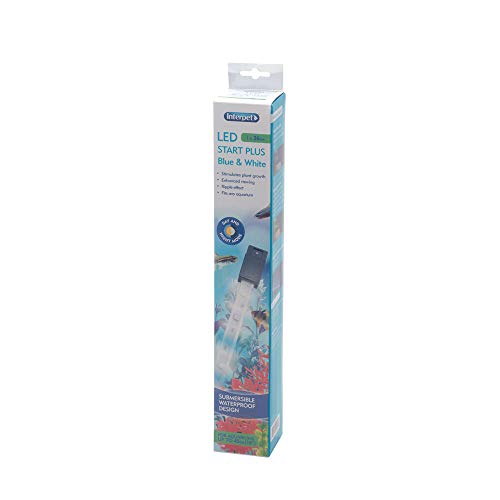 Interpet LED Start Plus Waterproof, Submersible Aquarium Light, Blue & White, 36 cm - Image 2