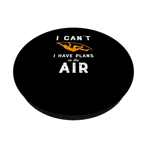 Pole Jumping I Athletics Design for Pole Vault Athlete PopSockets Swappable PopGrip, Black - Image 2