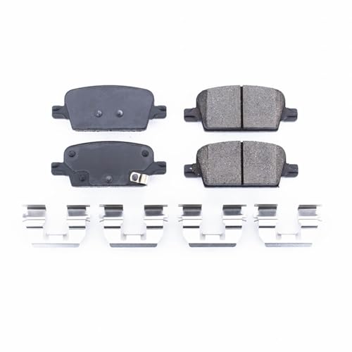 Image of PowerStop Rear Brake Pads for Chevrolet Malibu 2016-22 - Z17 Ceramic Brake Pads with Installation Hardware, 17-1921