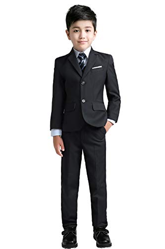 Costume 2 pièces pour garçon avec veste et pantalon élégant de mariage