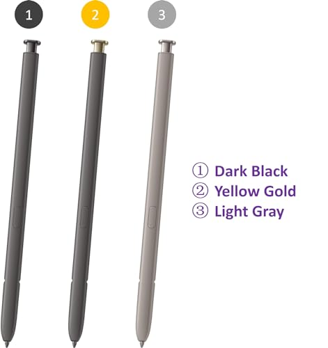 Image of SLQ Galaxy S24 Ultra S Pen [Withbluetooth |4096 Pressure Sensor ] Replacement For Samsung Galaxy S24 Ultra 5G All Versions Touch Stylus Pen With 5Xtips /Nibs (Violet)