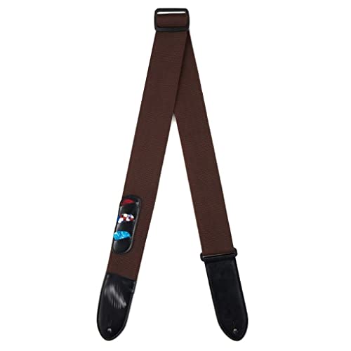 CZDYUF Sangle de Guitare Folk Guitare Basse en Coton avec Ceinture de Messager de Guitare électrique Accessoires d’instruments de Musique - Les Beatles, Paul McCartney, John Lennon, RIngo Starr, George Harrison CZDYUF Sangle de Guitare Folk Guitare Basse en Coton avec Ceinture de Messager de Guitare électrique Accessoires d'instruments de Musique – Image 6
