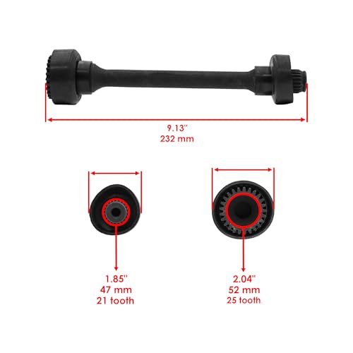 image for Caltric Rear Propeller Drive Shaft Compatible with Yamaha Grizzly 660 