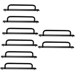 Poignées de porte de garage : matériau en alliage d'aluminium robuste utilisé pour une durabilité accrue et des performances durables, poignées de porte intérieures