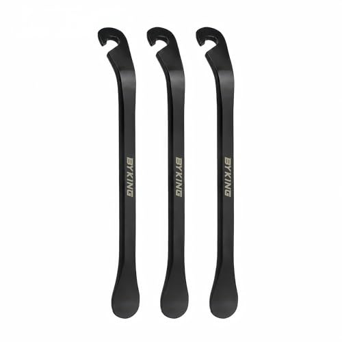 Byking Bike Tyre Levers (3 Pcs) Heavy-Duty Bicycle Metal Lever for Easy Tyre Removal Tool.