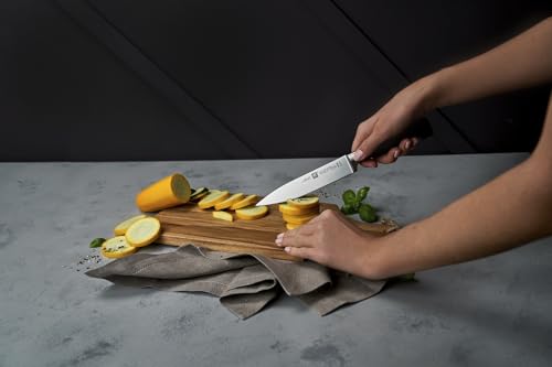 Foto von ZWILLING Vier Sterne Messer-Set 3-tlg., Spick-Garniermesser, Fleischmesser, Kochmesser, Rostfreier Spezialstahl, Kunststoff-Griff