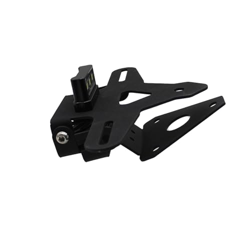Support de plaque Daytona 660 version courte pour supprimer la bavette - 5