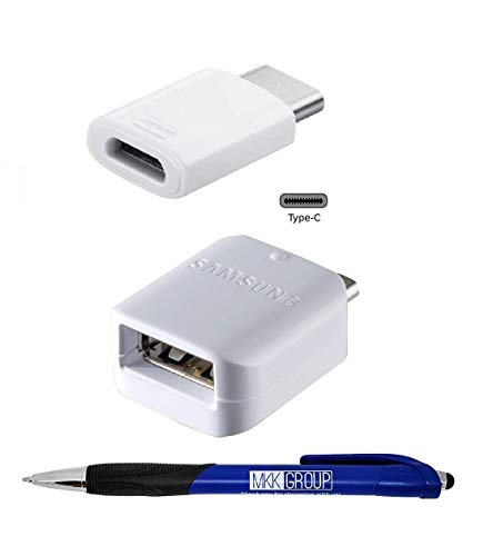 Samsung Micro To C Type and OTC C Type USB Adapter With MKK Stylus For Galaxy S8,S9,S9 Plus,Tab S3, Note8,Note9,Pixel