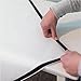 Blackout EZ - Total Sunlight Blocking Window Cover - Complete Light Block -New EZ Grid™ Material, Small - Customizable to (36