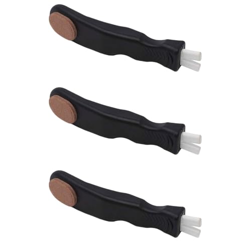 3pcs Ice Skates Skating Shoe Ice Skate Sharpener Bean Ice Sharpening Tool Ice Maintenance Tool Ice Re-Edger Sharpener Ice Skate Plastic Hockey Outdoor