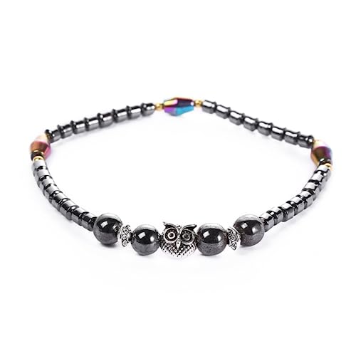 Bracelets vintage chinois avec chaînes de pieds en pierre pour un style épuré