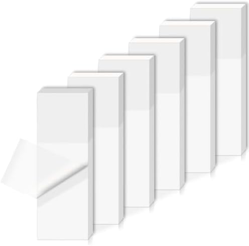 600PCS Transparent Post it Notes, Multiple Sizes Sticky Notes Self-Stick Note, Coloured Translucent Sticky Notes Memo Message Reminder Notes Pads Perfect for School, Office and Home
