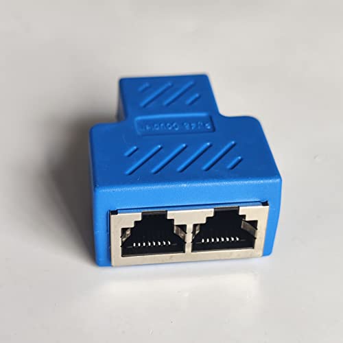 Convertitore RJ45 1 in 2 out STP UTP Cat6 8P8C