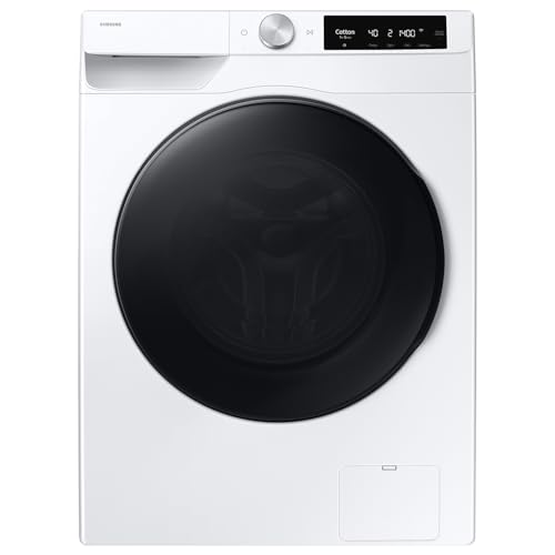 Samsung 2.5 cu. ft. Compact Front Load Washer with AI Smart Dial and Super Speed Wash, White, WW25FG6B34BEA2